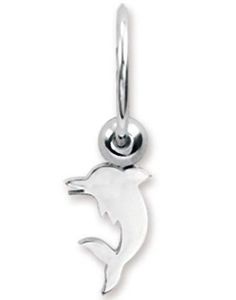 BCR Piercing With Dolphin - 1 x 10 mm