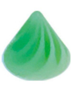 Candy Spike Green - 5 mm Akrylkula till 1,6 mm stång