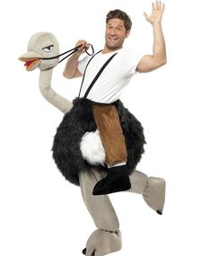 Strutsryttare Lyxkostym