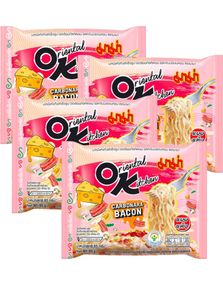 20 st MAMA Oriental Kitchen Instant Noodles Carbonara Bacon 85 g - Hela Låda (Thailand)