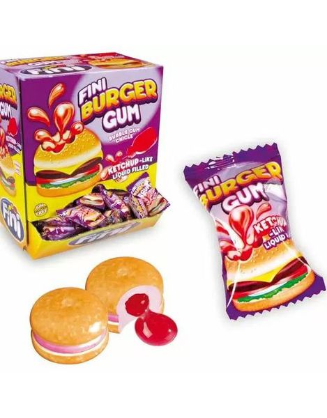 200 stk Fini Burger Tuggummi