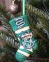 Hengende Harry Potter Slytherin Sokk Dekorasjon med Tråd 9,5 cm
