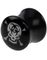Biohazard Skullhead - Svart Piercing Plugg
