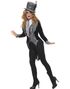 Miss Mad Hatter Inspirerad 4 Delars Kostym