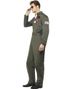 Lisensiert Top Gun Deluxe Pilotkostyme