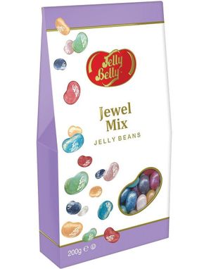 Jelly Belly Jewels Mix - Gaveboks med Gelebønner 200 gram (USA Import)