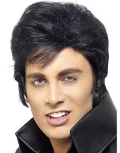 Licensierad Deluxe Elvis Peruk