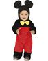 Mikke Mus Inspirert Babykostyme - 2-3 ÅR