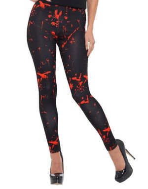 Svarta Blodiga Leggings