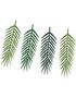 Palmblad 125 cm Banner - Aloha Tropical