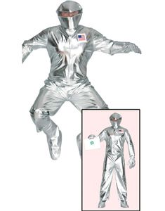 Space Suit - Komplett Astronaut Maskeraddräkt (Herr)