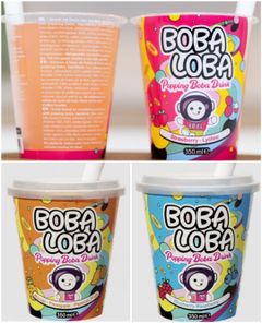 Taste Them All - BobaLoba Bubble/Boba Tea – Tre Smaker - Paketerbjudandene (Taiwan)