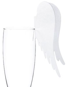 10 stk Änglavinge-Bordskort till Glas