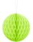 Lime Grön Honeycomb Ball VÄLJ STORLEK 10-20 cm