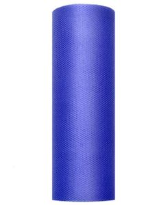 MÖRK BLÅ Bordslöpare i Tyll 15 cm x 9 meter