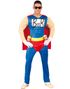 Simpsons-inspirerad Duffman Herrkostym 3 Delar 