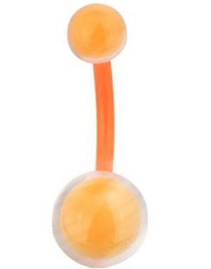 Like Candy Orange Navelpiercing