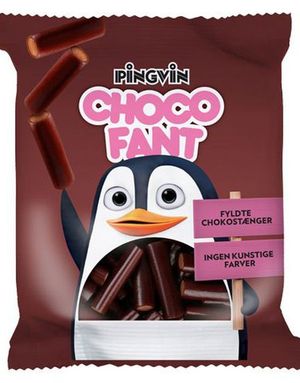 Pingvin Chocofant - Fylt Lakris med Sjokoladesmak 130 gram