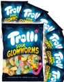 24 st Trolli Sour Glowworms - Sur Vingummi - Hel Låda