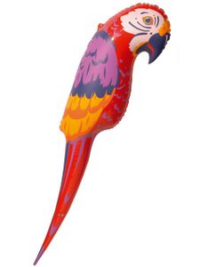 Uppblåsbar Färgglad Papegoja  - 110 cm