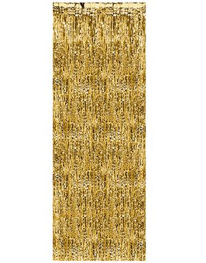 Guldfärgat Dörrdraperi 250x90 cm