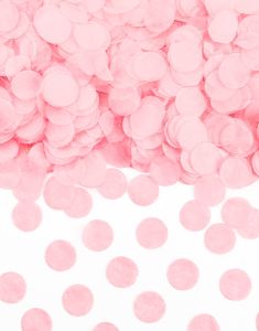 Ljus Rosa Konfetti i Silkespapper