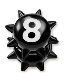 NR 8 Black (Fejkpiercing)