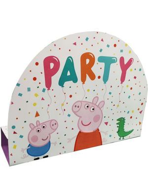 8 stk Invitasjoner - Peppa Pig