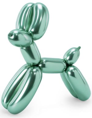 Sett med Ballonger til Figurer og Minipumpe - Glossy