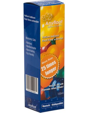 Anyfloat Hi-Float Pumpset för Latexballonger 100 ml - upptill 25 gånger längre sväv-tid!