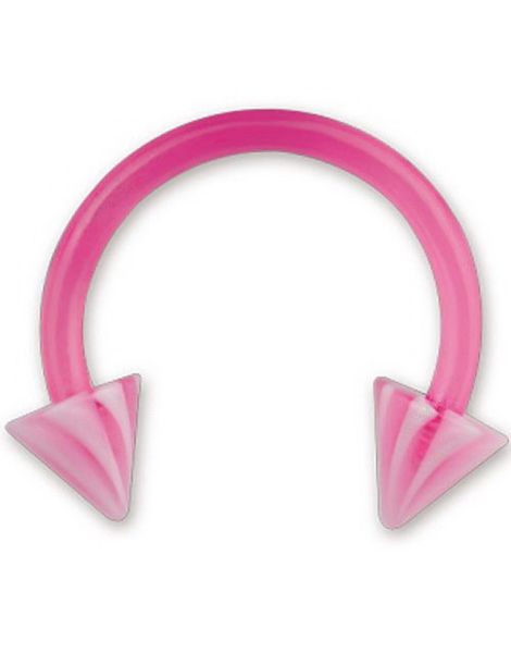 Storm Pink - 1,2 x 10 mm Ögonbrynspiercing