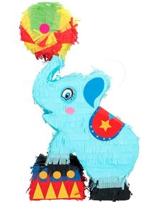 Sirkus Elefant Piñata 27x45 cm