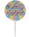1 stk Stor Pastell Regnbågsfärgad Klubba 11 cm - Mr. Candy