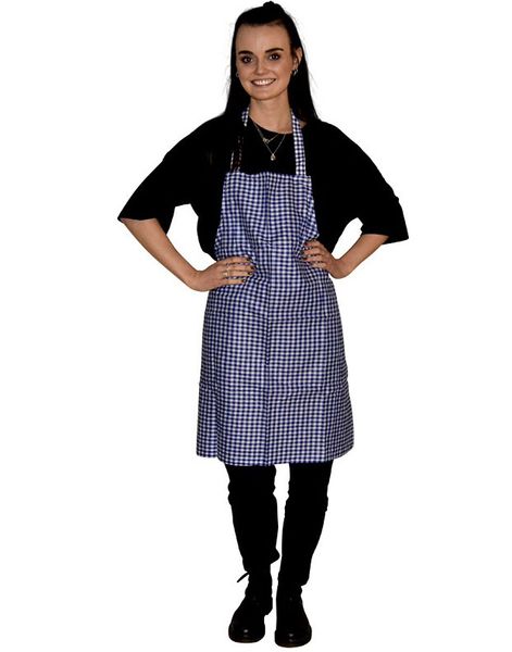 Oktoberfest Blått och Vitt Förkläde