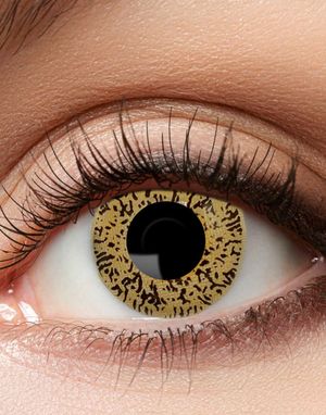 Golden Sparkle - Guldfärgade FX Linser