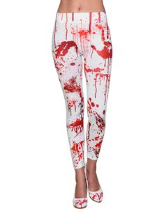 Leggings med Fotorealistiskt Blod