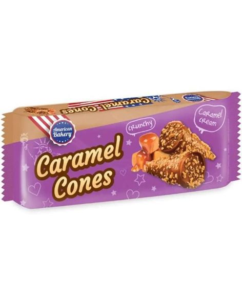 American Bakery Caramel Cones - 112 g
