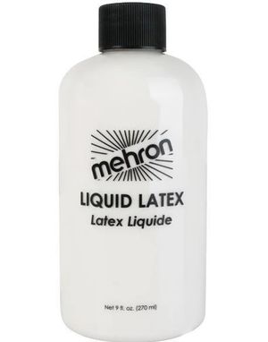 Latex Liquid - CLEAR Latex - 270 ml Mehron Flytande Latex
