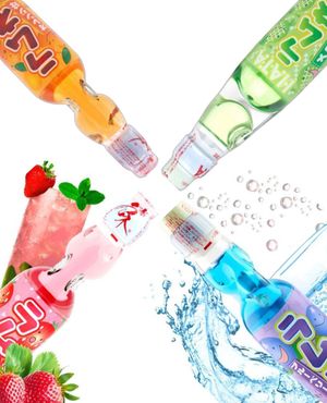 Taste Them All – Ramune Japansk Läsk – Fyra Smaker