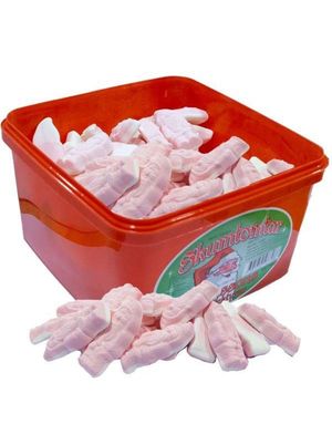 750g Stor Låda med Skumtomtar /Julskum