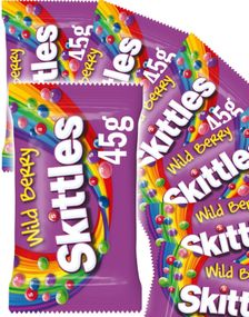 1791763200_536 st Skittles Wild Berry - Tuggpastiller med Olika Bärsmaker - Hel Låda 1,62 kg