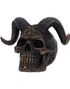 Diabolus - Djevelens Hodeskalle med Geite Horn 18 cm