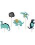 5 stk Dinosaur Tårttoppar 20 cm - Dinosaur Party