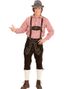 Röd Rutig Oktoberfest Kostymskjorta