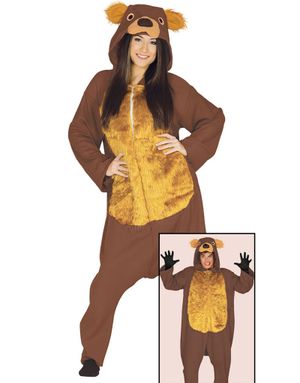 Kigurumi Björndräkt Unisex