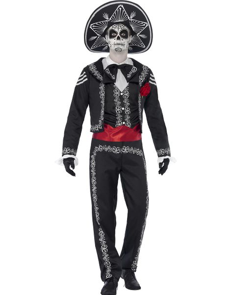 Señor Knota Day of The Dead Herrkostym