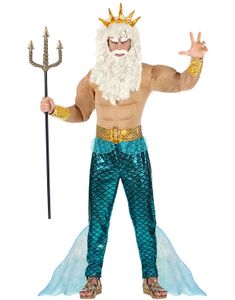 Poseidon Dräkt 5 Delar