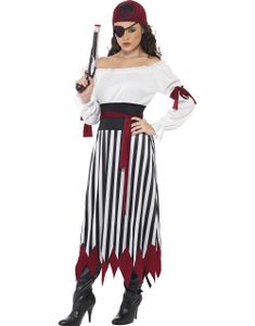 Miss Pirate Lady Damkostym