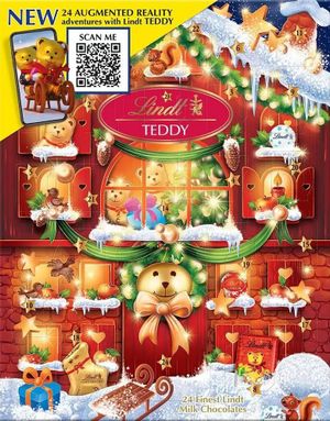 Lindt Teddy Bear Sjokolade Adventskalender