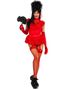 Beetle Babe - Beetlejuice Lydia Deetz Inspirert Kostyme til Dame - Large